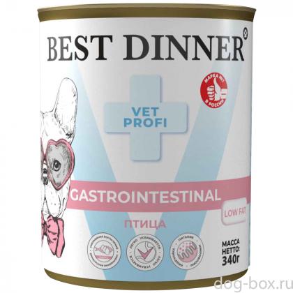 Консервы для собак Gastrointestinal Low Fat с Птицей, 340г-0