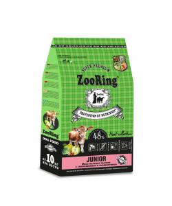 Корм сухой для юниоров собак средних и крупных пород с 6-7мес JUNIOR Мясо молодых бычков с глюкозамином и хондроитином 10кг