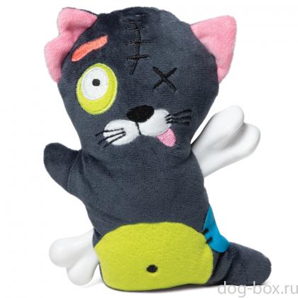 Игрушка для собак мягкая "Кот-разбойник", 18см, серия HORROR-0