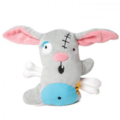 Игрушка для собак мягкая "Заяц-разбойник", 14/18см, серия HORROR-1