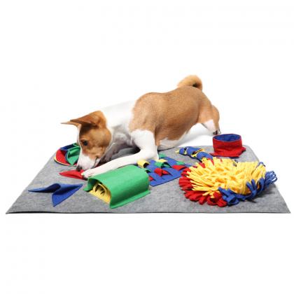 Нюхательный интерактивный коврик для собак "Лужайка", 50*70см-2