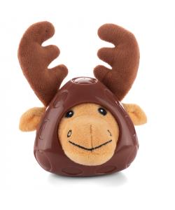 Игрушка для собак мягкая Лось в броне, 8/13см