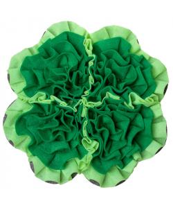 Нюхательный интерактивный коврик для собак "Клевер", 40*40см