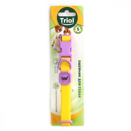 Ошейник из биотана "Лимонная черника" S, голубой, 1,5*27-37см-2