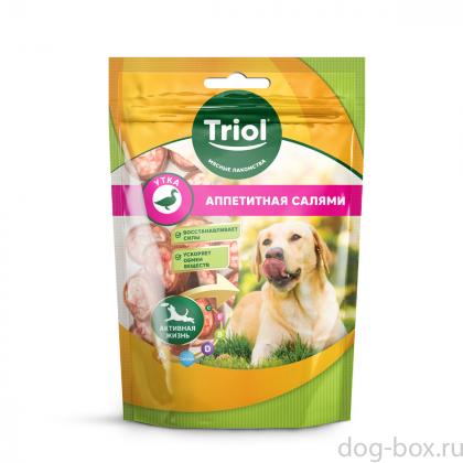 Лакомство для собак Аппетитная салями с мясом утки, 70г-0