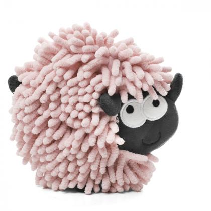 Игрушка мягкая шуршащая для собак Лохматпя овечка, 19см-3