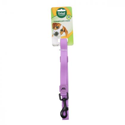 Поводок из биотана "Матрица" M, сиреневый, 2*200см-2