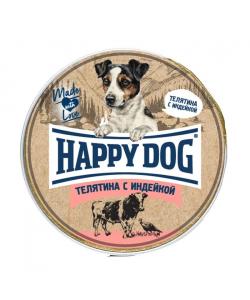 Паштет для собак Телятина с индейкой, 125г