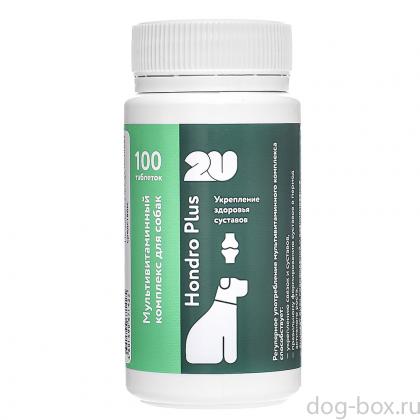 Мультивитаминный комплекс для собак, забота о здоровье суставов и связок с коллагеном и хондроитином, joint care, 100таб.-0