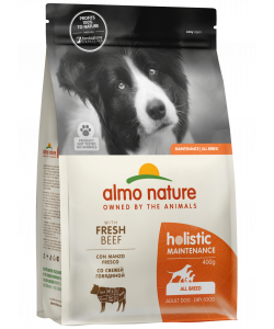 Сухой корм для взрослых собак со свежей говядиной и коричневым рисом, Life Maintenance, ALL Breed, Fresh Beef, 0.4кг