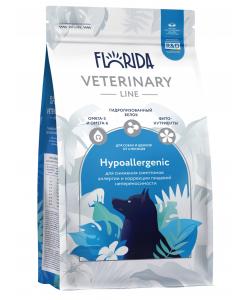 HYPOALLERGENIC Сухой корм для собак для снижения симптомов аллергии и коррекции пищевой непереносимости, 1кг