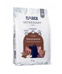 FLORIDA vet Gastrointestinal Сухой ветеринарный диетический корм для собак при расстройствах пищеварения, всасывания в кишечнике и при истощении, 10кг