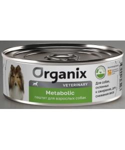 Консервы диетические Metabolic для взрослых собак для снижения веса, склонных к ожирению, 100г