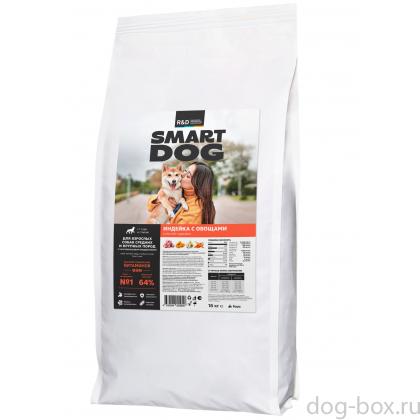 Сухой корм для взрослых собак средних и крупных пород с чувствительным пищеварением с индейкой SENSITIVE ADULT Medium&Maxi Turkey, 18кг-0