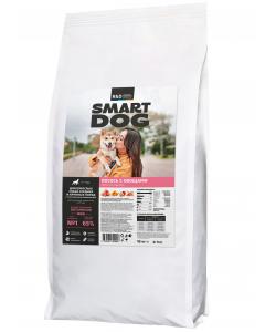 Сухой корм для взрослых собак средних и крупных пород с чувствительным пищеварением с лососем SENSITIVE ADULT Medium&Maxi,Salmon, 18кг