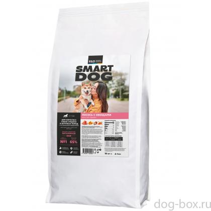 Сухой корм для взрослых собак средних и крупных пород с чувствительным пищеварением с лососем SENSITIVE ADULT Medium&Maxi,Salmon, 18кг-0