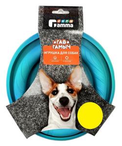 ГАВ ГАМЫЧ Набор игрушек для собак Летающий диск 22см и кольцо 18см