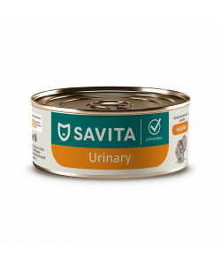 SAVITA prof консервы Urinary для собак профилактика МКБ с индейкой. Ветеринарный, диетический, 100г