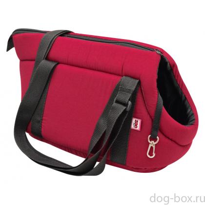 Сумка-переноска, поплин, бордо-0