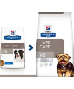 Сухой корм для собак  L/D лечение печени (Hepatic) 