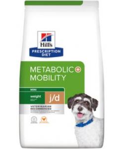 Сухой корм для взрослых собак малых пород Metabolic+Mobility Mini для коррекции веса и лечение суставов