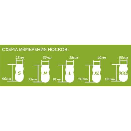 Носки для собак с водостойким покрытием "Панда", 4шт, размер L (3,5*9см)-1