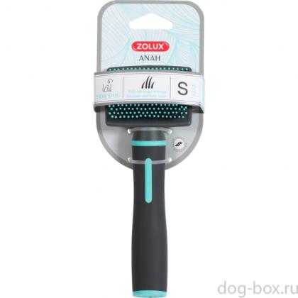 Массажная щетка для собак малая, S, 8*4*21см-0