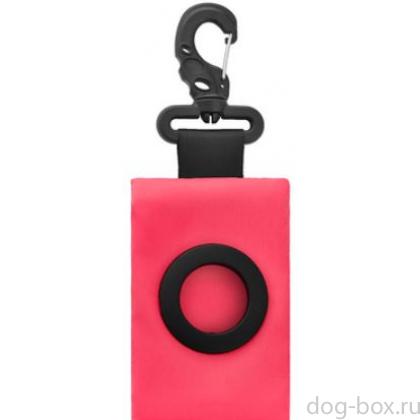 Холдер для гигиенических пакетов для уборки за собакой, розовый 7,5*11,5см-0