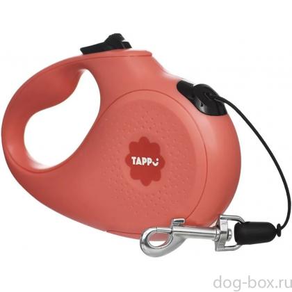 Рулетка-трос "Анкуан" для собак до 20кг, 5м, розовая-0