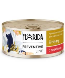 Preventive Line консервы Urinary для собак "Профилактика мочекаменной болезни" с говядиной