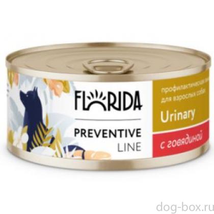 Preventive Line консервы Urinary для собак "Профилактика мочекаменной болезни" с говядиной-0