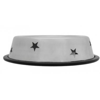 Металлическая миска с резинкой "Star", 575 мл-1