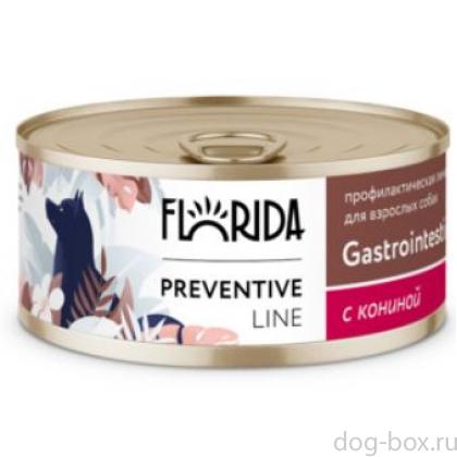 Preventive Line консервы Gastrointestinal для собак "Поддержание здоровья пищеварительной системы" с кониной-0