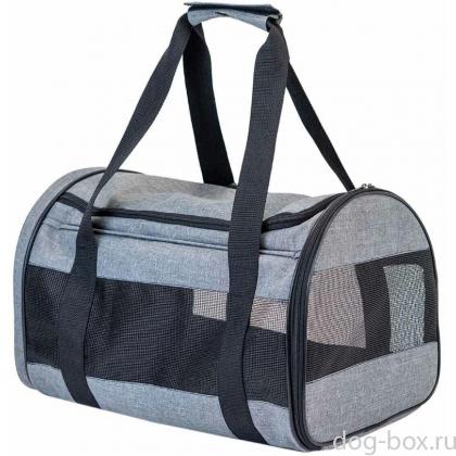 Сумка-переноска каркасная складная 44*28*h28см (катионик) серая-0