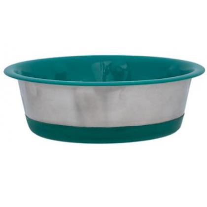 Нескользящая миска "Хади", зеленая, 1900мл-1