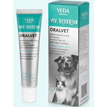 MY TOTEM ORALVET гель для зубов и полости рта собак и кошек, 40 мл-1