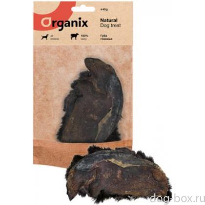 Премиум лакомство для собак "Губа говяжья"-0