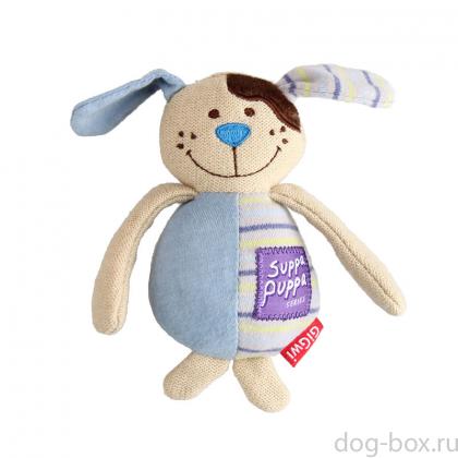 Игрушка для маленьких собак Собачка с пищалкой 17см, серия SUPPA PUPPA (85024)-0