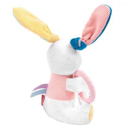 Игрушка для собак Заяц с кольцом 17см, серия PLUSH FRIENDZ (85051)-1