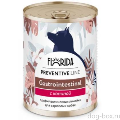Preventive Line консервы Gastrointestinal для собак "Поддержание здоровья пищеварительной системы" с кониной-0