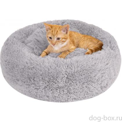 Лежак мягкий "Фьёрн" 65*65*19см, серый-0