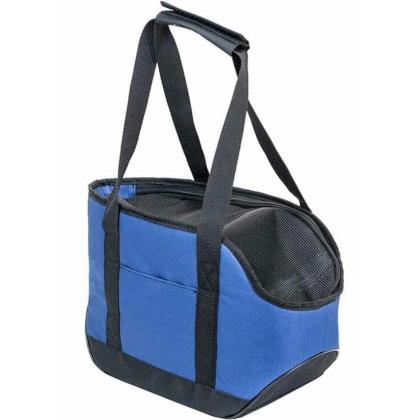 Сумка-переноска "Джойс" с карманом 20*41*h27см, синяя-1