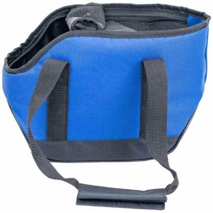 Сумка-переноска "Джойс" с карманом 20*41*h27см, синяя-3