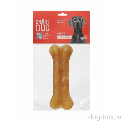 Лакомство для собак Кость из жил 15см, 1шт, 95г-0