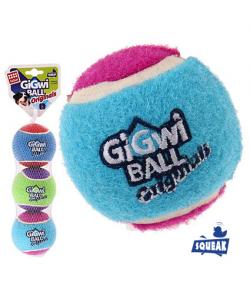 Игрушка для собак Три мяча с пищалкой 8см, серия GiGwi BALL Originals (75337)