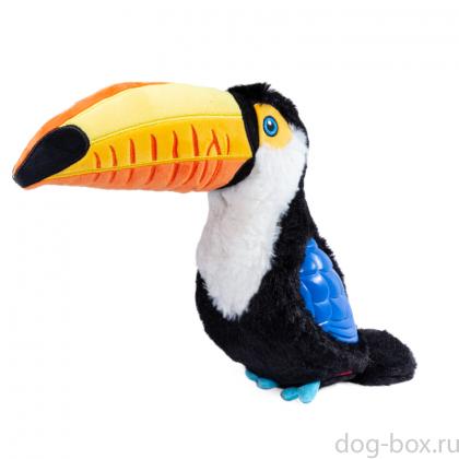 Игрушка для собак Тукан с пищалкой большой 38см, серия TROPICANA SERIES (75460)-0