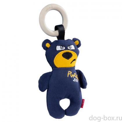 Игрушка для собак Медведь с пищалкой 26см, серия PUFFER ZOO (75500)-0