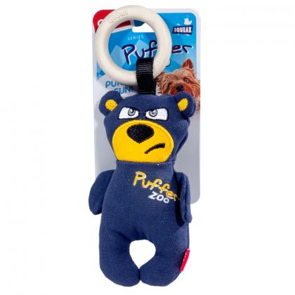 Игрушка для собак Медведь с пищалкой 26см, серия PUFFER ZOO (75500)-1