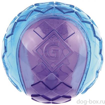 Игрушка для собак Мяч с пищалкой 8см, серия GiGwi BALL (75513)-0