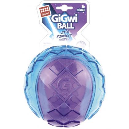 Игрушка для собак Мяч с пищалкой 8см, серия GiGwi BALL (75513)-1